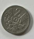 Stara moneta PRL 2 zlote jagody 1958