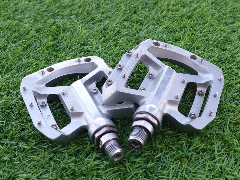 Pedały platformowe, platformy Shimano PD-GR500 srebrne