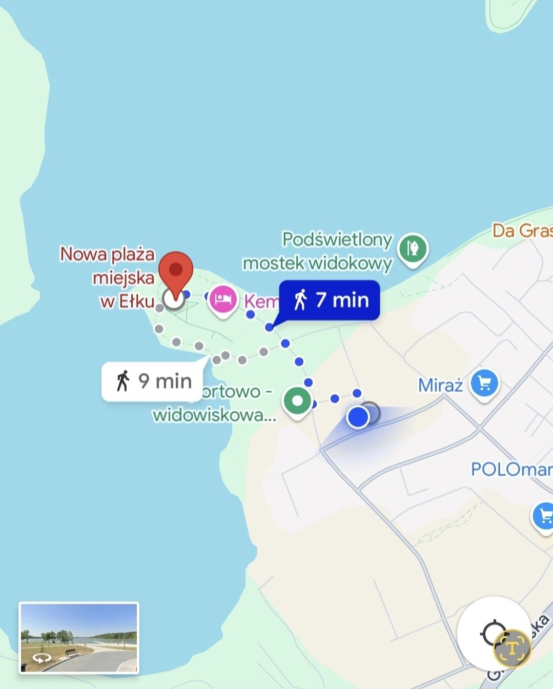 Apartamet 7 min drogi od plaży miejskiej