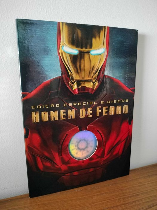 Filme DVD: Homem de Ferro - Iron Man (Slipcase)