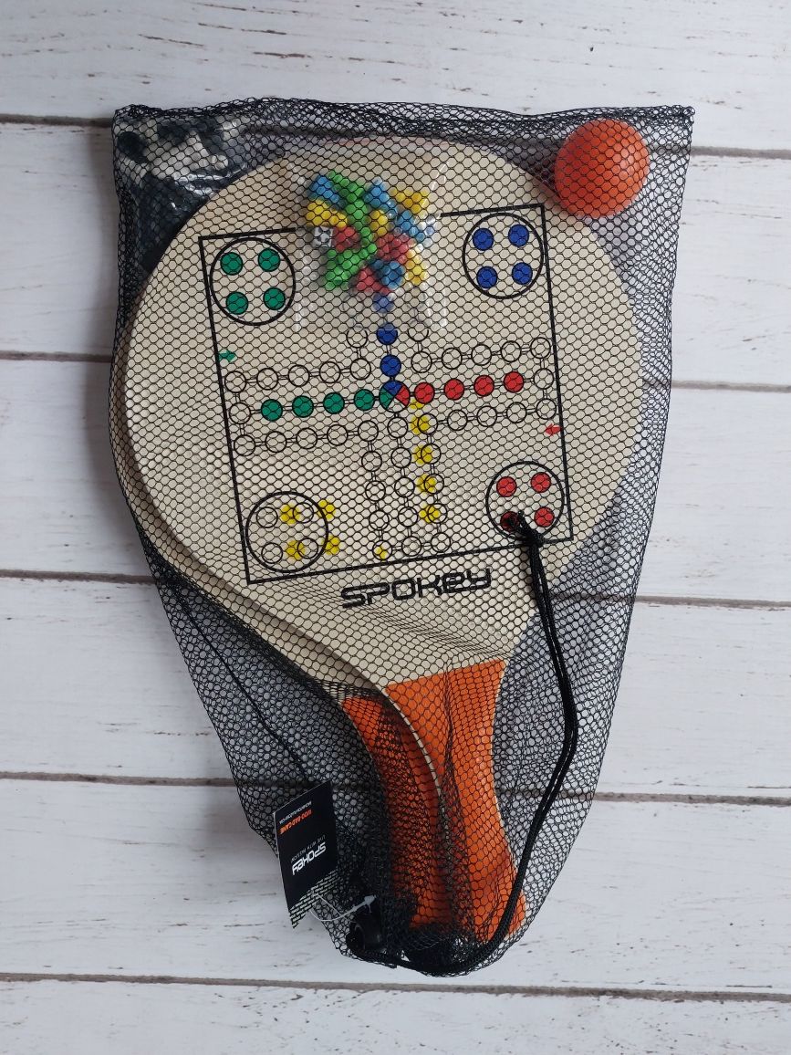 Gra podróżna 3 w 1 Spokey Tenis Szachy Chińczyk nowa prezent hit