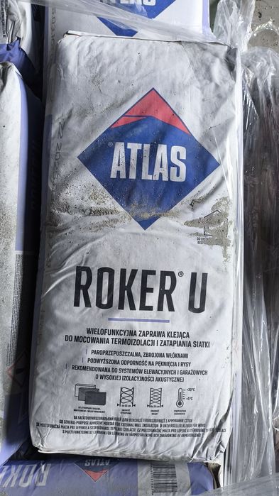 ATLAS ROKER U zaprawa klejąca styropian wełna klej