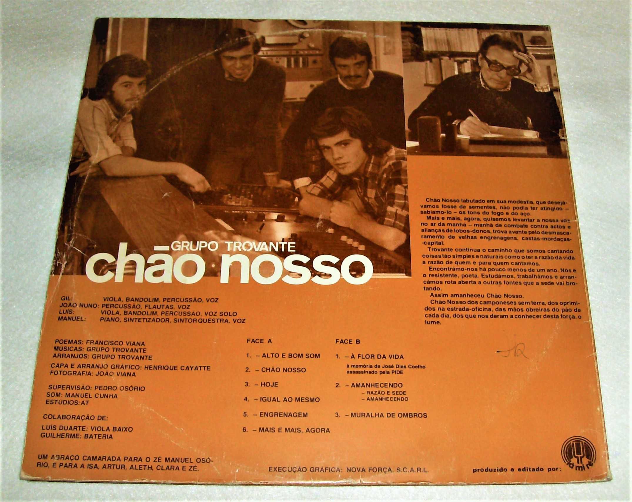 GRUPO TROVANTE - CHÃO NOSSO  (LP)