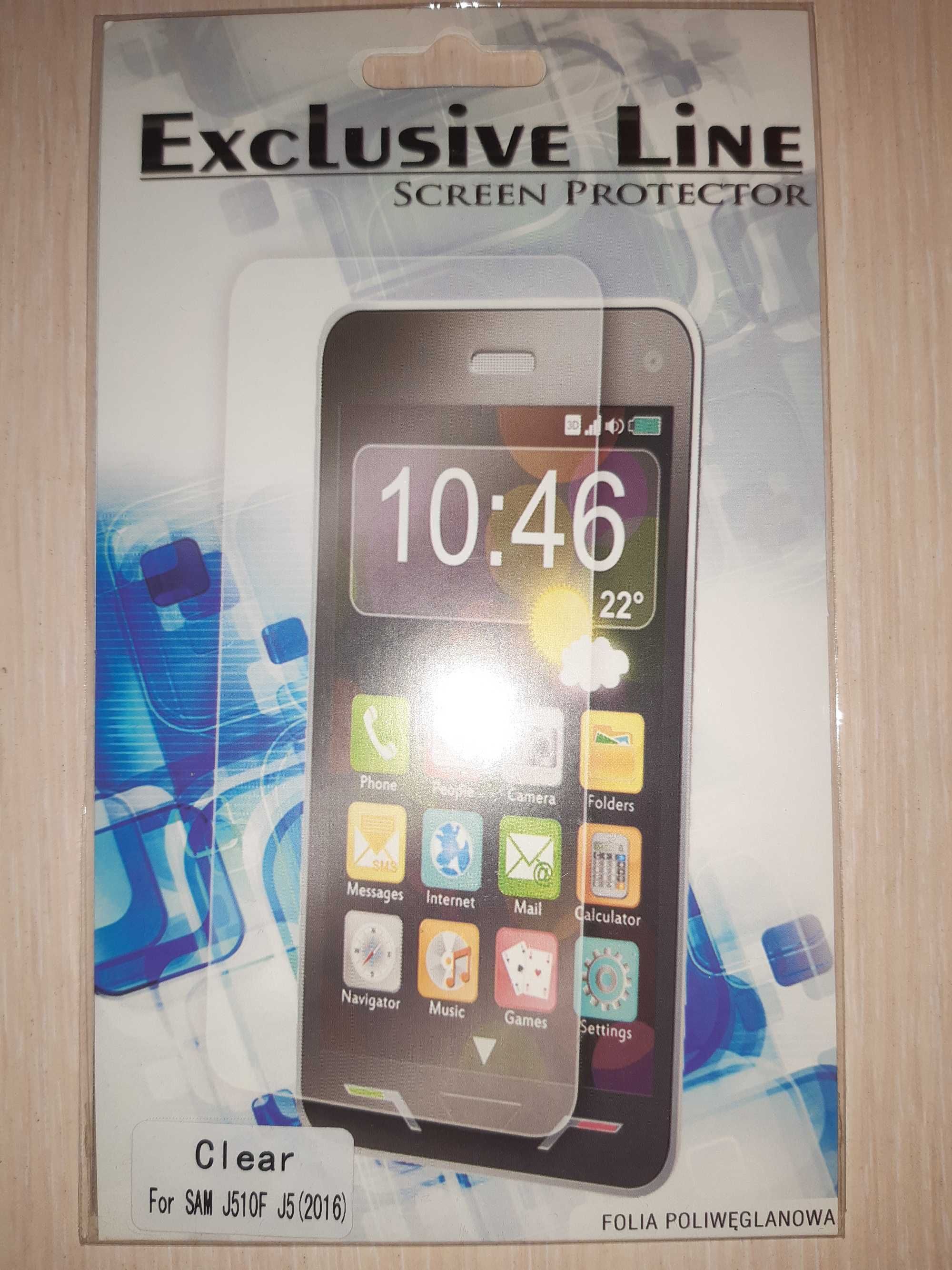 Folia / szkło na ekran smartfona Samsung Galaxy J5 2016 (zestaw 2szt.)