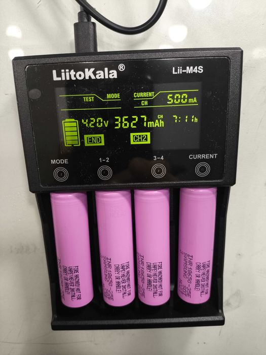 Samsung Li-Ion INR21700-50G  18650 35E  LG 21700-M52VT 18650 29M