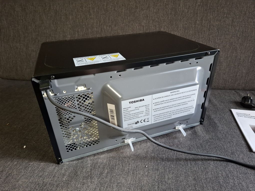 Kuchenka mikrofalowa toshiba mw2-mg20pf czarna