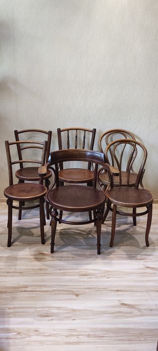 Стулья венские, прованс, старинные.