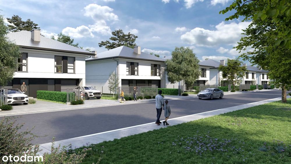 Urokliwe domy z garażami i ogrodami o pow. 430 m