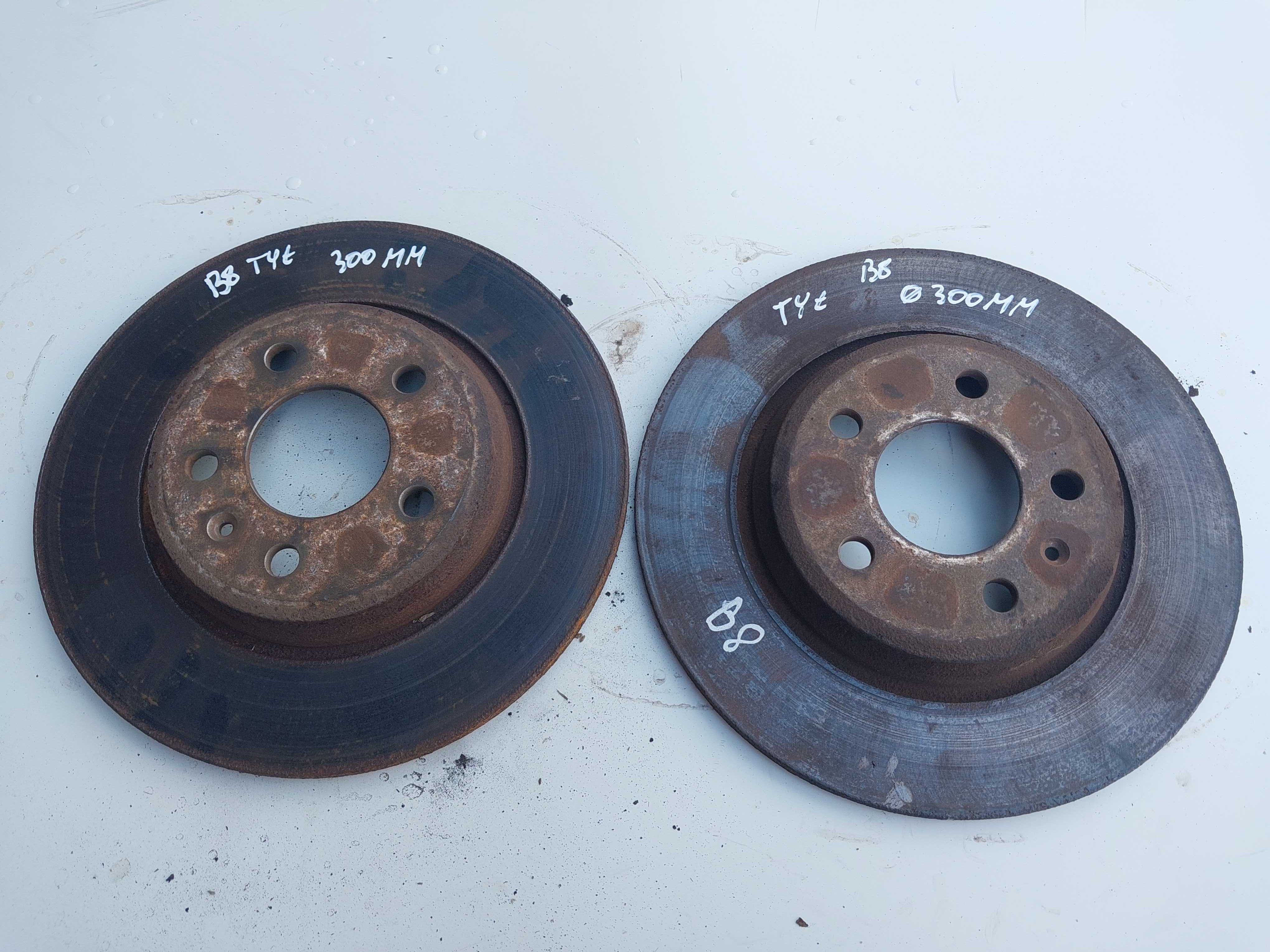Tarcze Hamulcowe Tył Tylne Audi a4 b8 300mm A5 Bdb stan WYSYŁKA