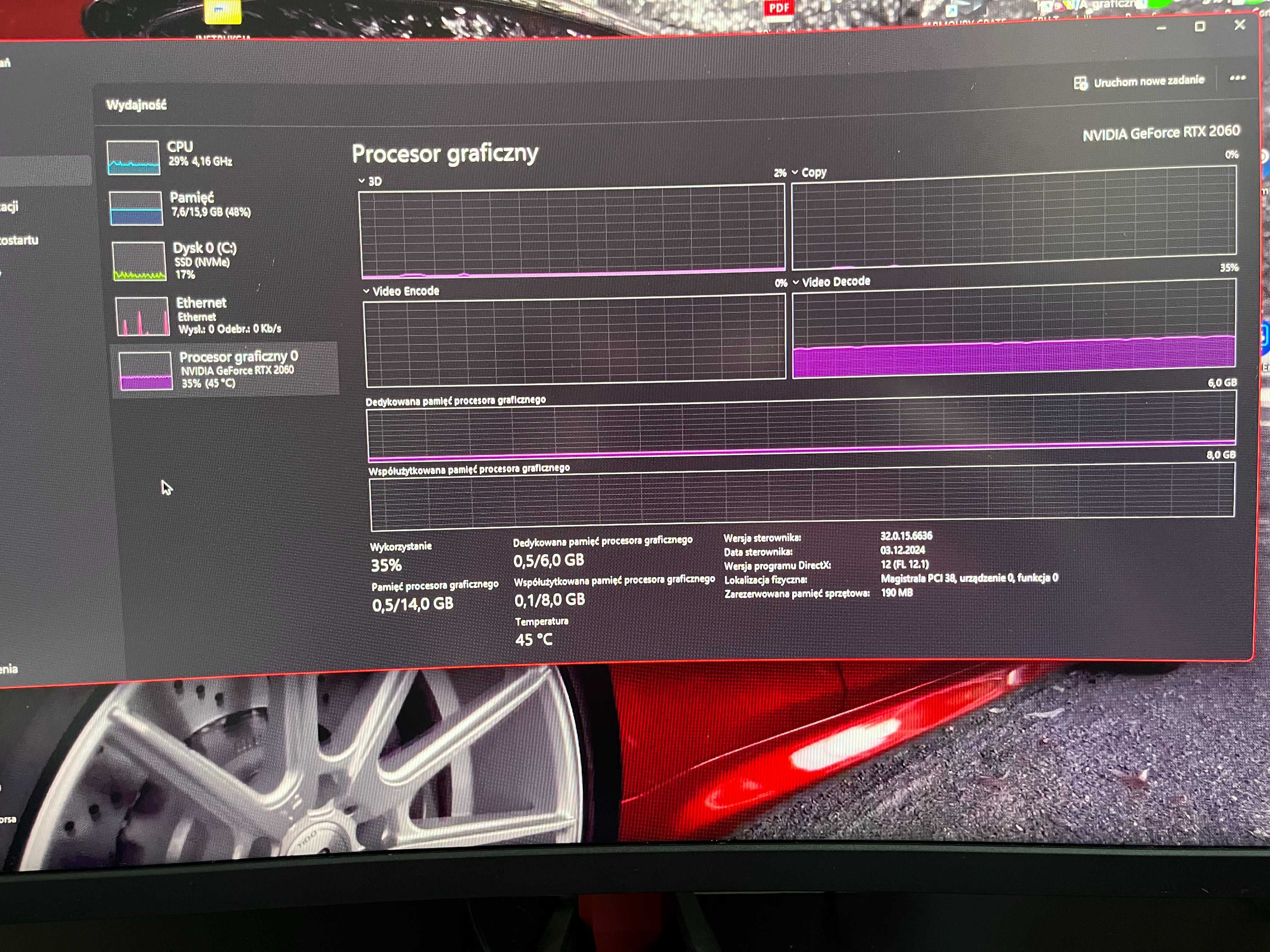 Komputer Gamingowy (AMD Ryzen 5 3600, Nvidia GeForce RTX 2060)
