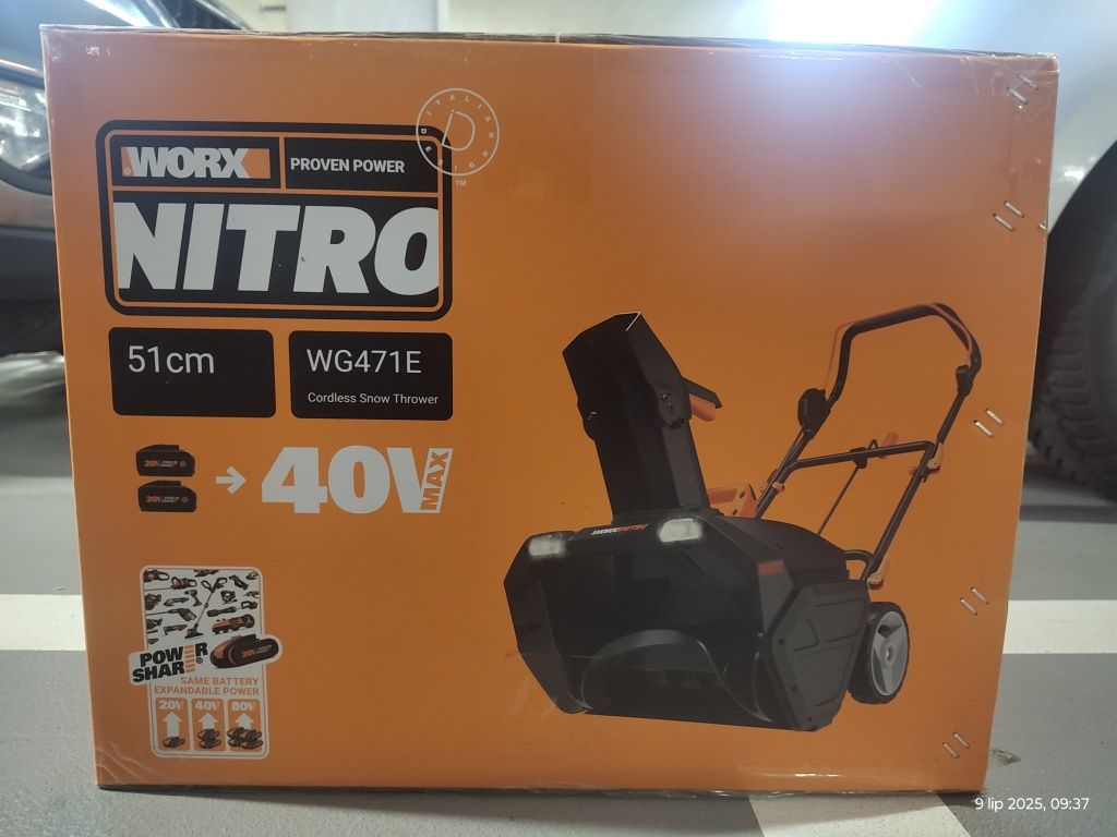 Odśnieżarka Worx WG471E
