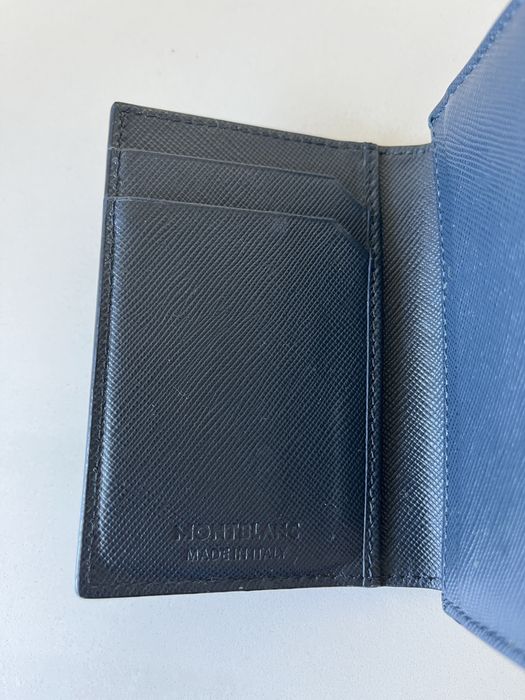 Carteira Montblanc - Pele Azul