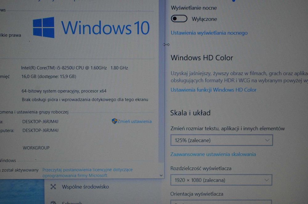 Dell Latitude 3590 15,6 " i5-8250U 16Gb ddr4 512Gb ssd Win10P  FHD bat