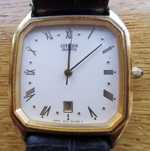 Relógio Citizen, quadrado , dourado