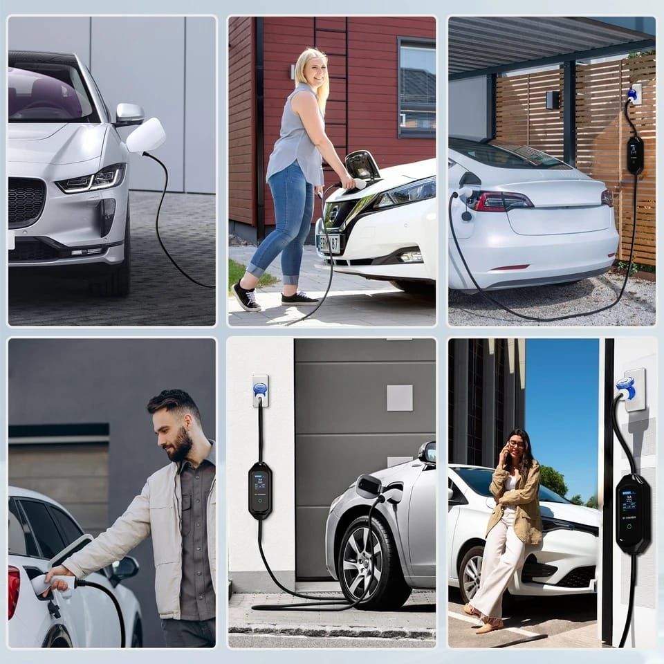 Зарядний пристрій EV-charger 7Kw, WI-FI, GBT, Тype -2