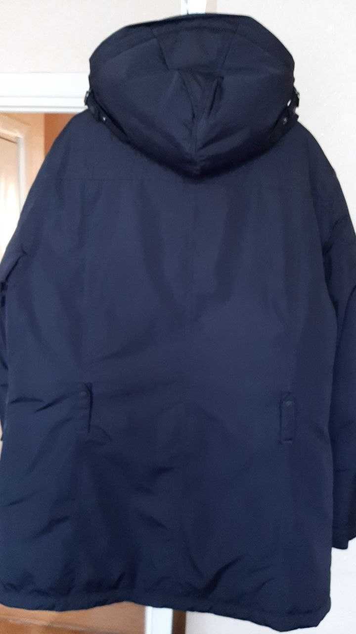 Mens Napapijri skidoo open long jacket winter full zip