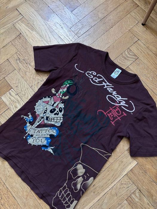 Ed Hardy Koszulka damska Y2K style