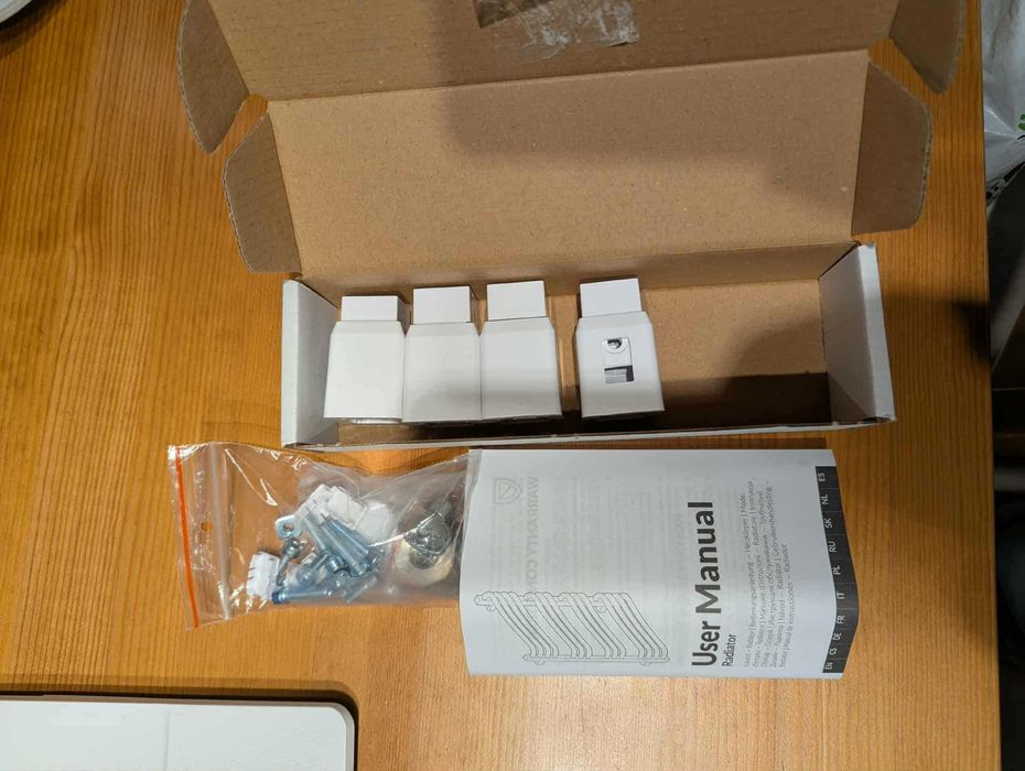 Grzejnik Fiona 1114x500 biały połysk