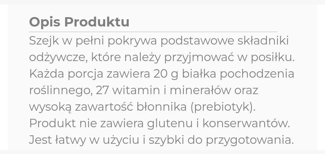 Białko wegańskie ,shake,posiłek zastępczy Nutriplus Farmasi truskawka