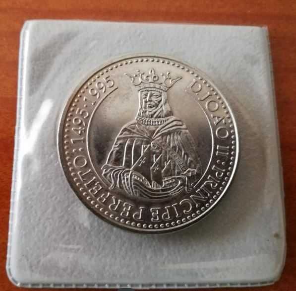 Moeda 200$00 D. João II Principe Perfeito 1495