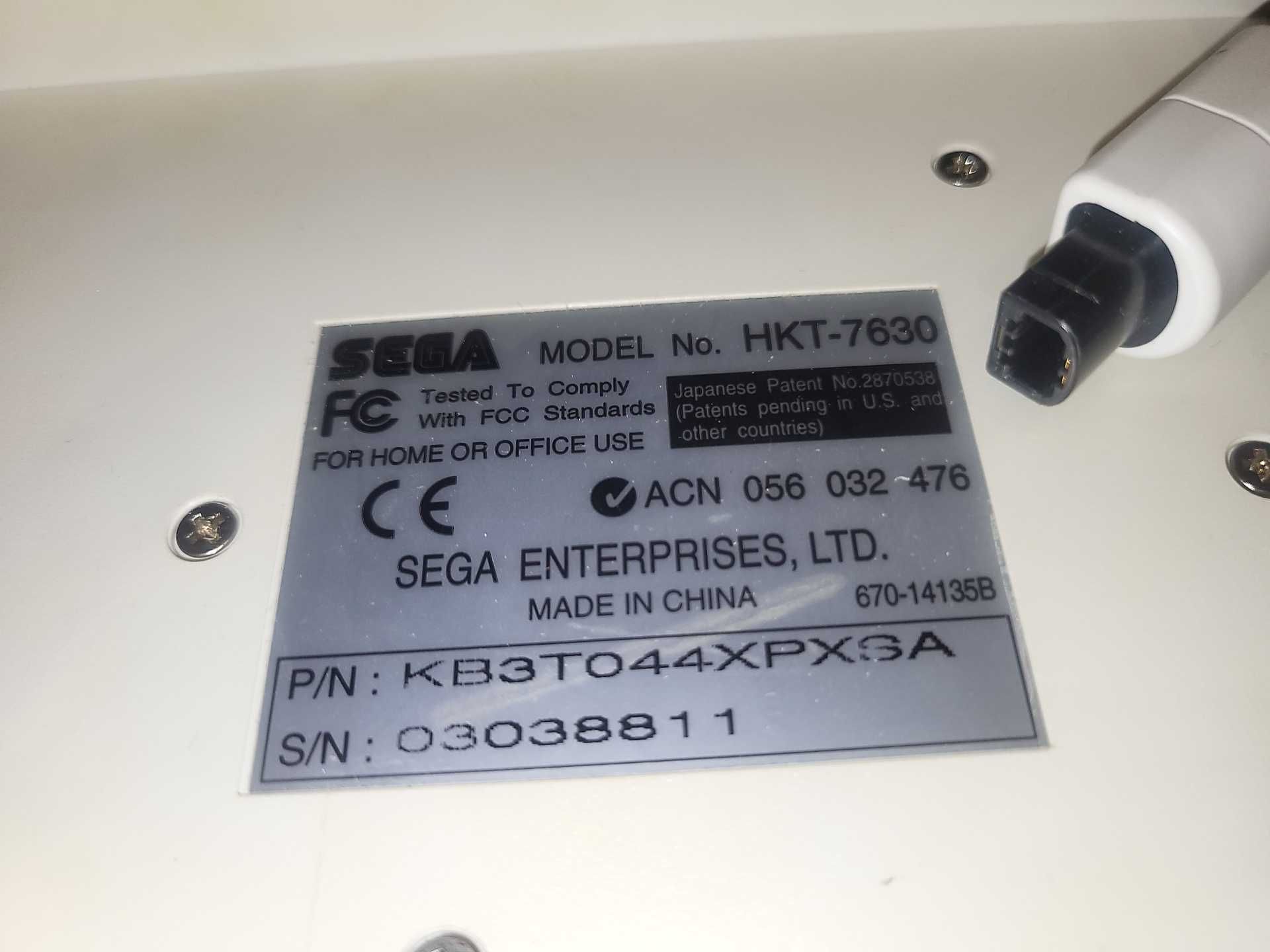 Klawiatura DREAMCAST SEGA Controller HKT-7630 Grey BDB stan +Pudełko