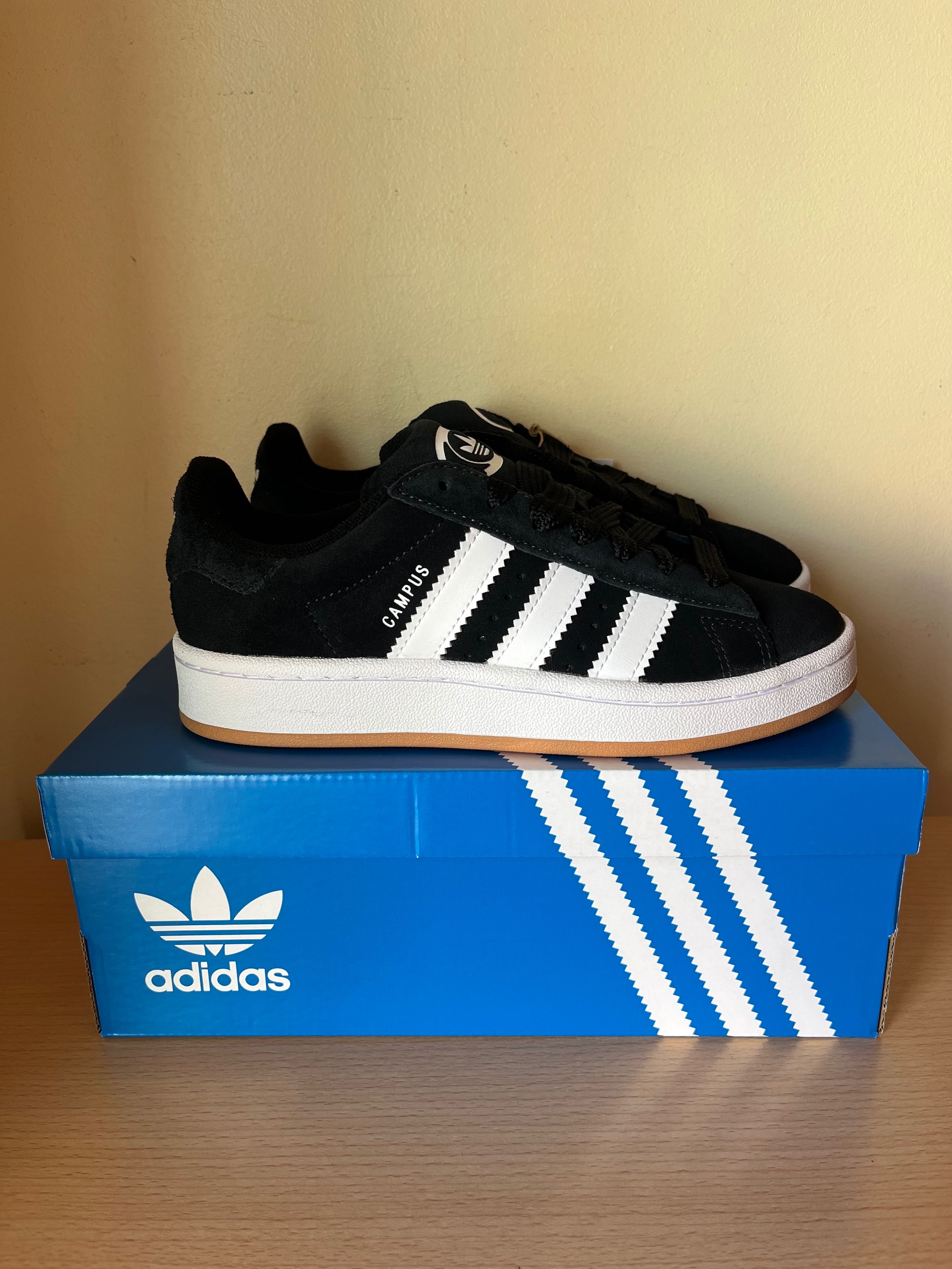 Adidas Campus 00s Black White Gum