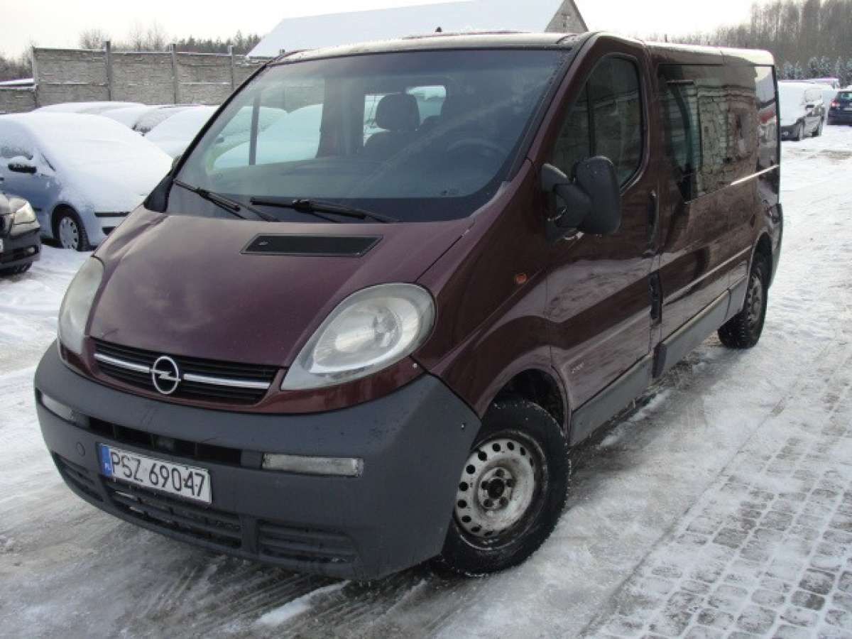 Opel Vivaro 1,9 Dci 100 Km Klimatyzacja Long