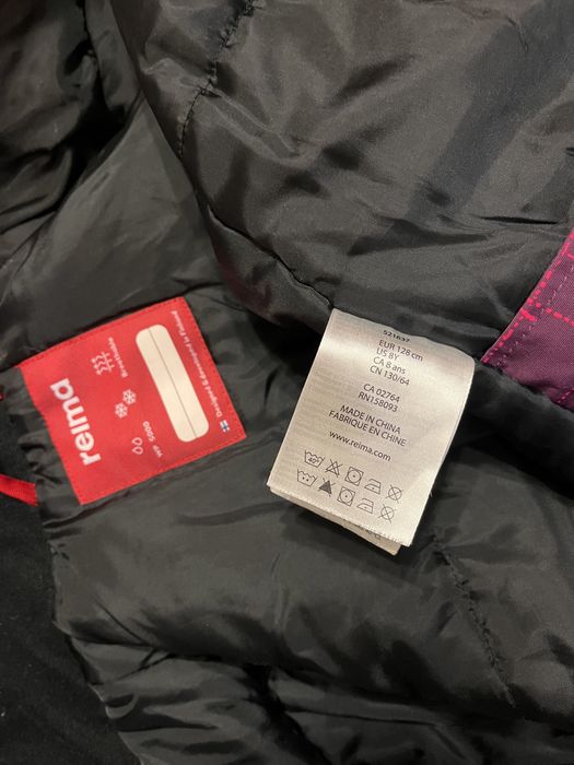Зимова термо куртка Reima для дівчинки 8 років