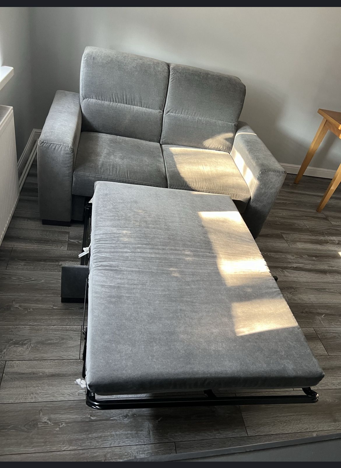 Sofa dwójka z systemem spania belgijskim #zobacz #