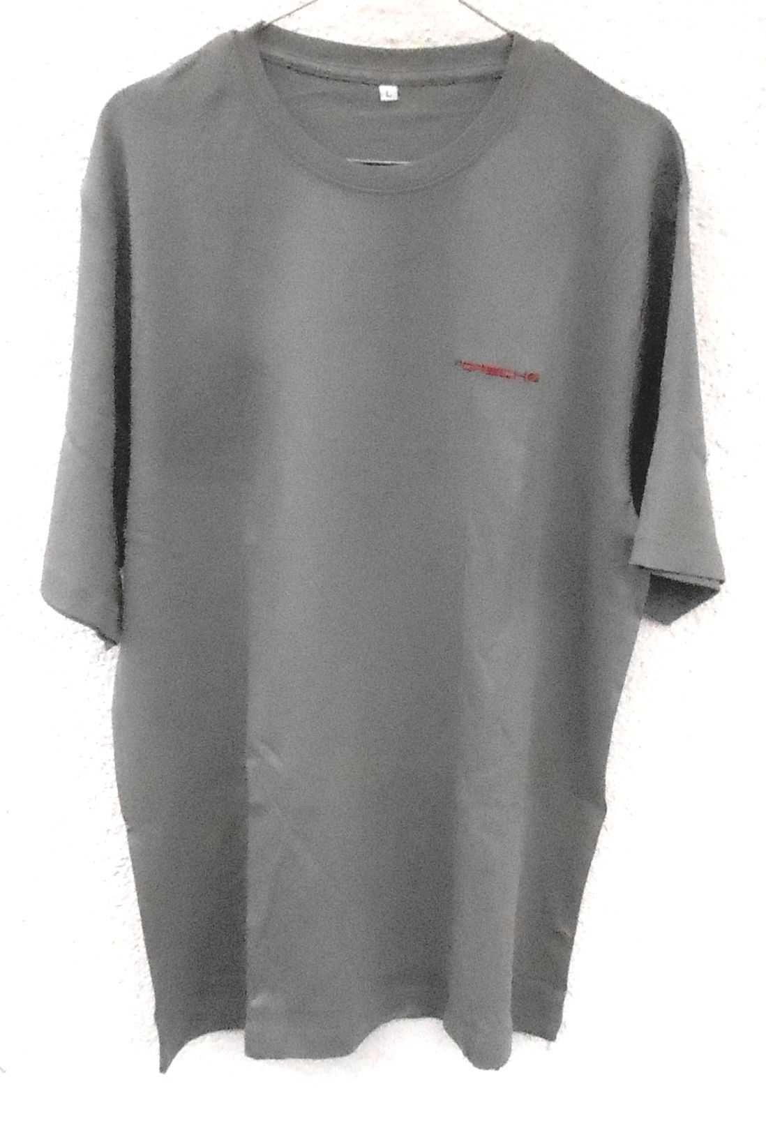 Porche - koszulka polo rozmiar L, siwa/szara, krótki rękaw