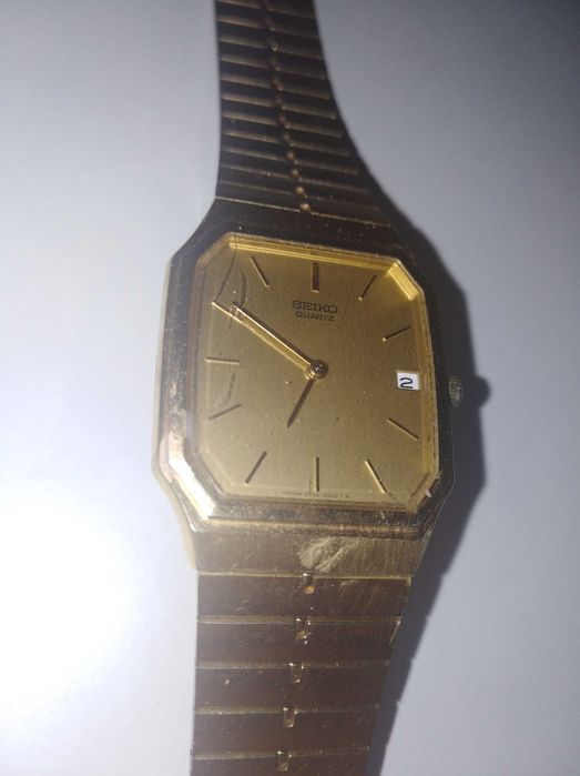 Relógio de pulso SEIKO Quartz 6539 modelo 5020 Vintage anos 70