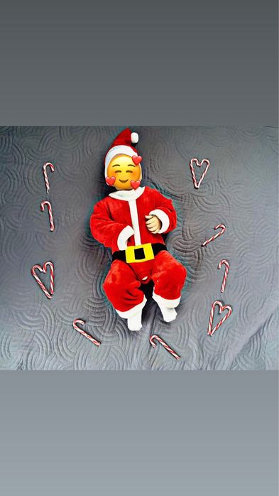 Strój Mikołaja przebranie