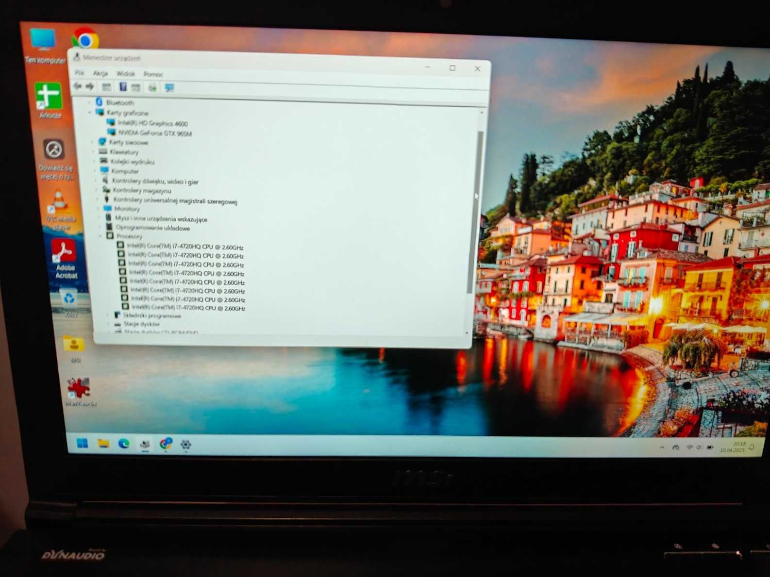 Laptop MSI GE 62 2QE Apache
