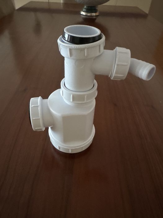 Sifão para banca lava louça