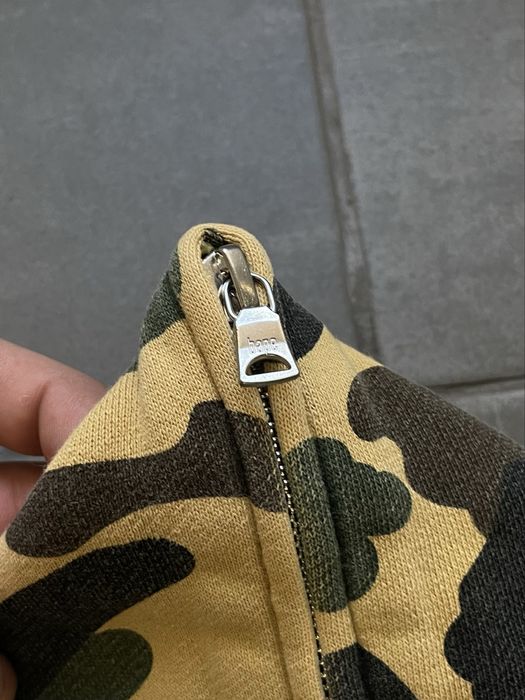 Bape Camo Full-zip Hoodie