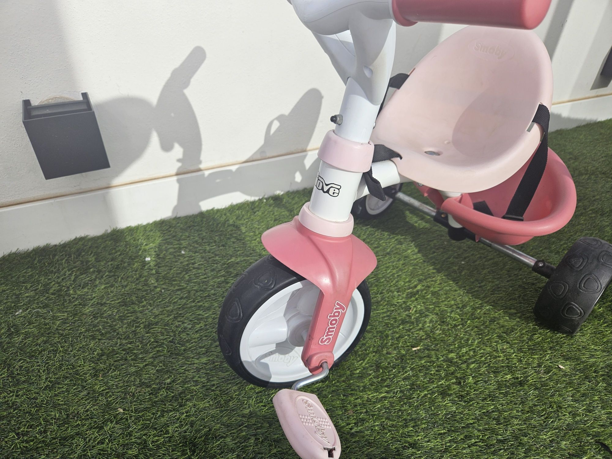 Triciclo menina marca "Smoby"