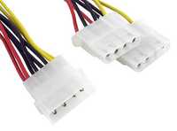 Gembird Kabel rozdzielacz zasilania 1xMOLEX/2xMOLEX