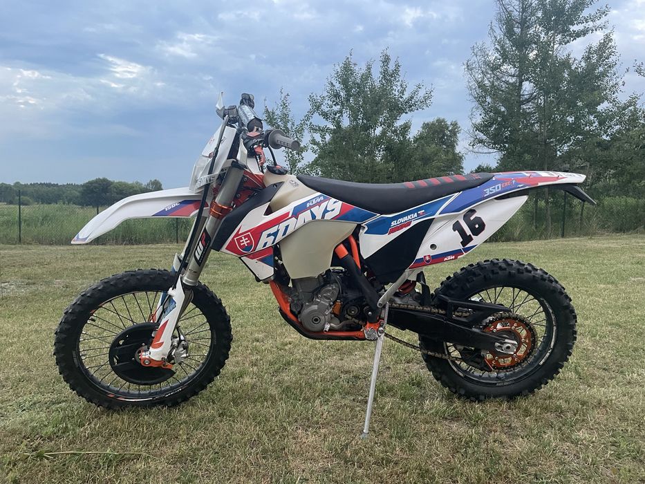 Ktm excf 350 six days Rejestracja