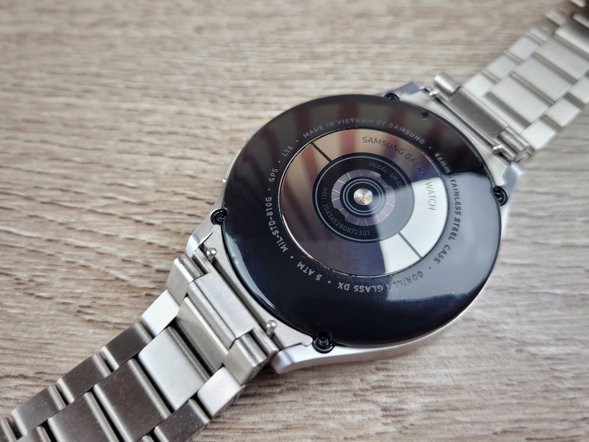 • БЕЗ ЗАЗОРІВ • Металевий ремінець для Samsung Galaxy Watch4, 5, 6, 7