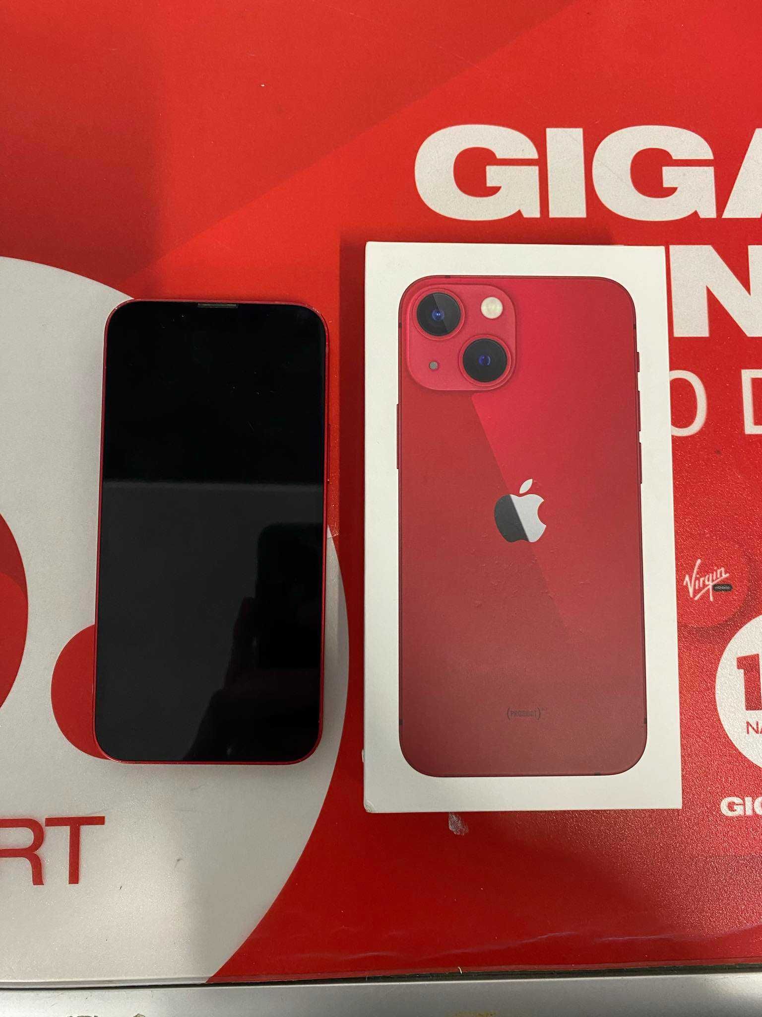 iPhone 13 Mini Red 128GB / Gwarancja / Sklep / Bateria 85%