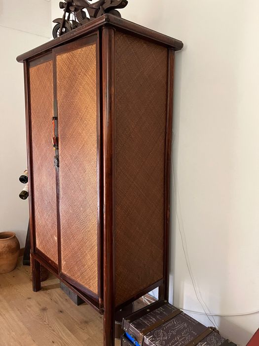 Móvel sala bar madeira maciça