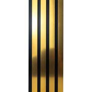 Lamele na płycie 18cmx275cm - Kolor Złoty
