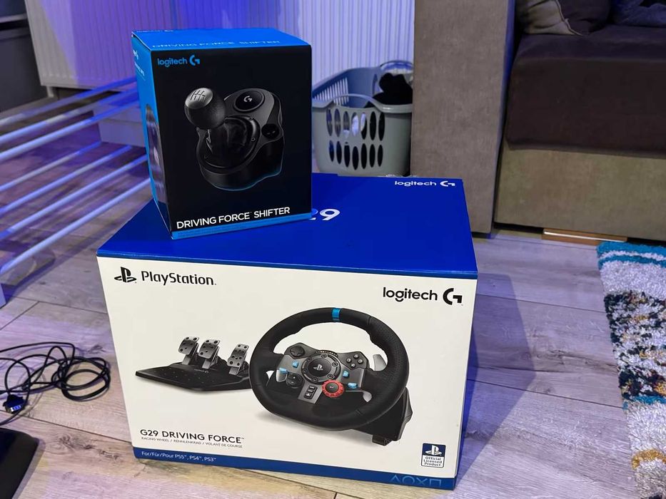 Kierownica Logitech G29 + Shifter (OKAZJA, JAK NOWE)