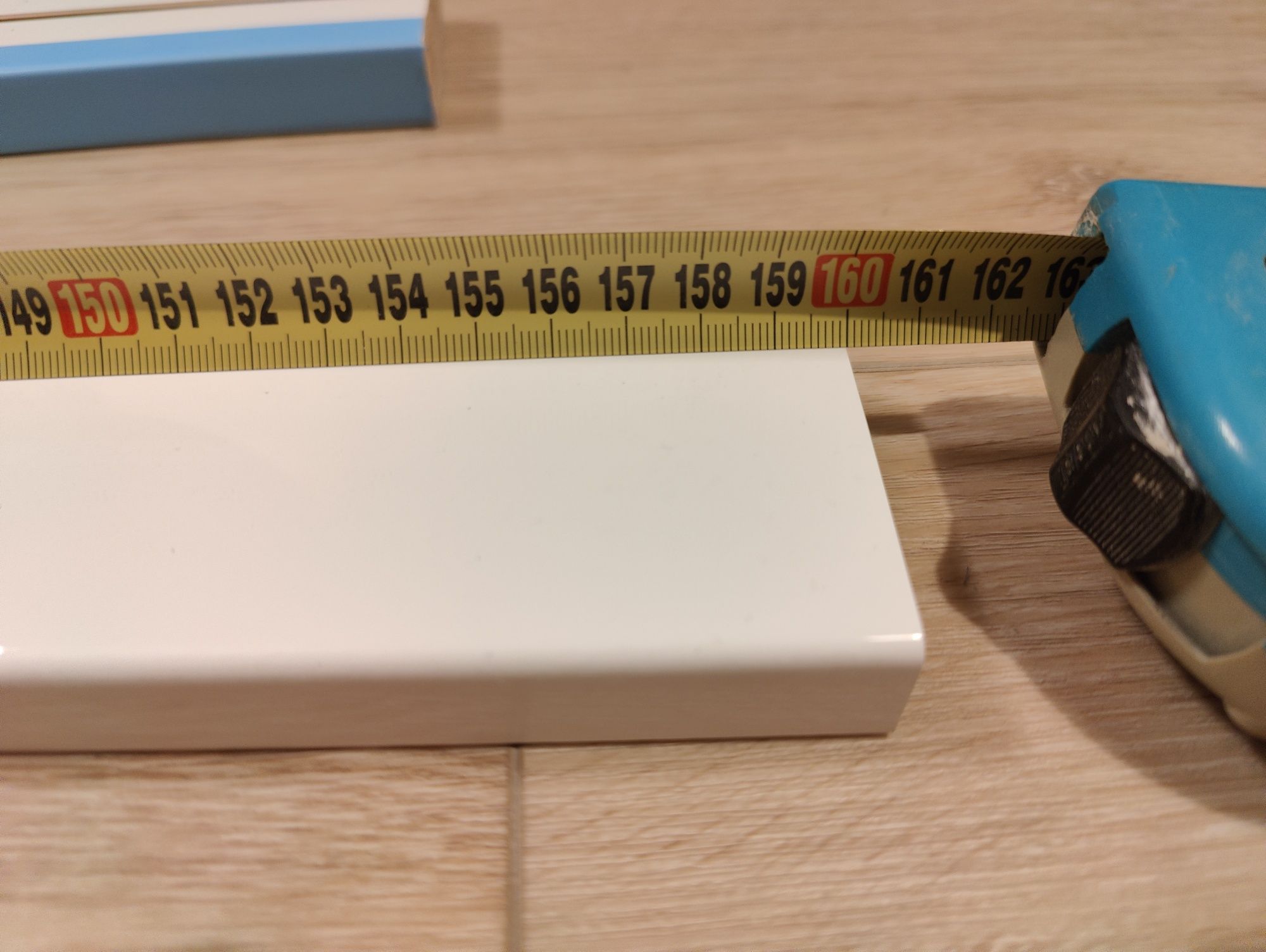 IKEA Forbattra pasek dekoracyjny połysk biały 160 cm