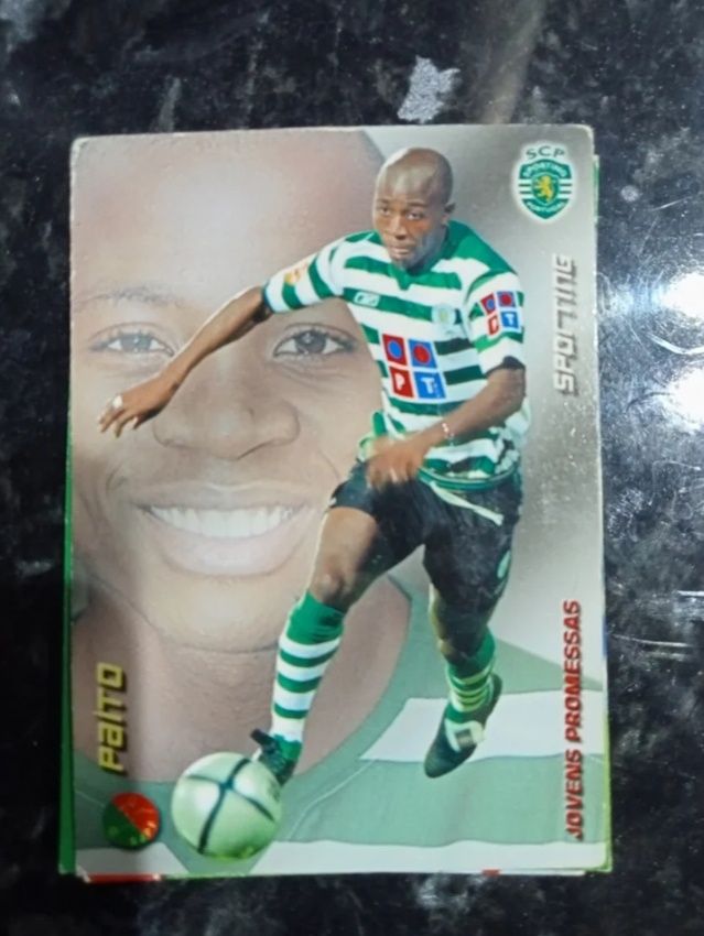 Cartas da equipa do Sporting da época 2004/05 Panini