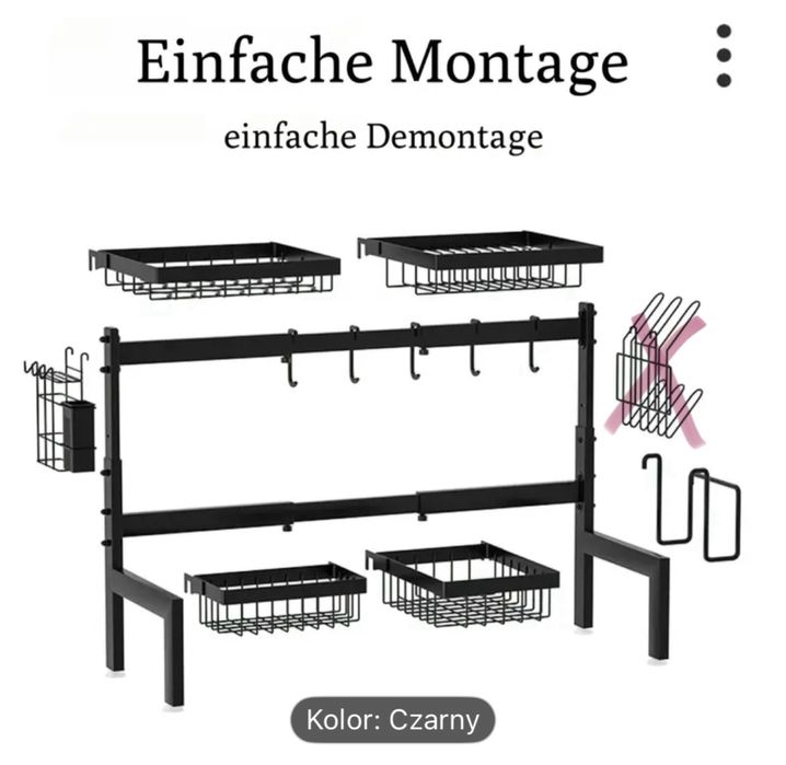 Suszarka do naczyń, organizer