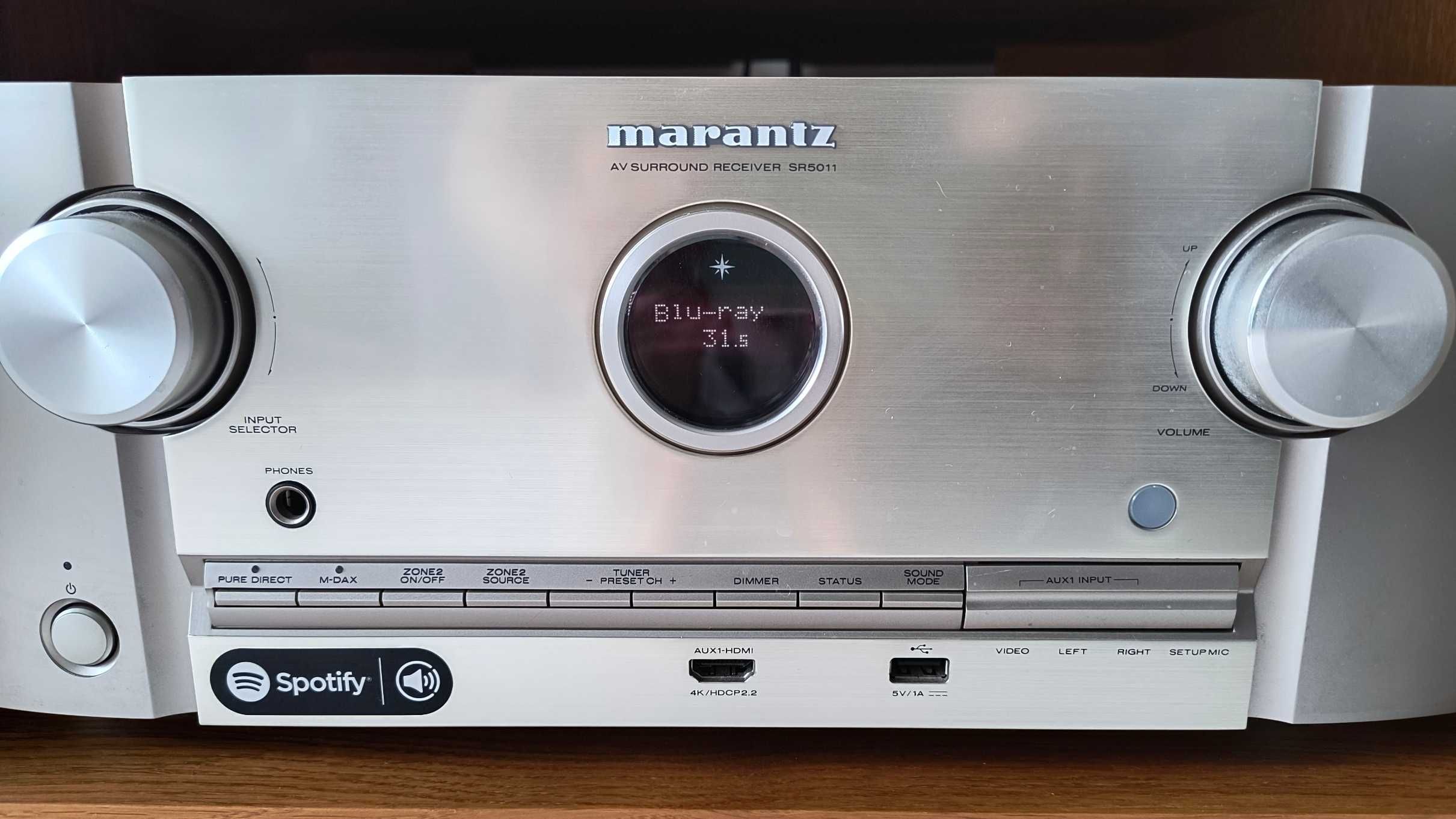 Amplituner Marantz SR5011 7.2 - 4K HDR, Dolby Atmos, DTS HD MA, DTS:X