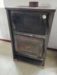 Salamandra a lenha com forno