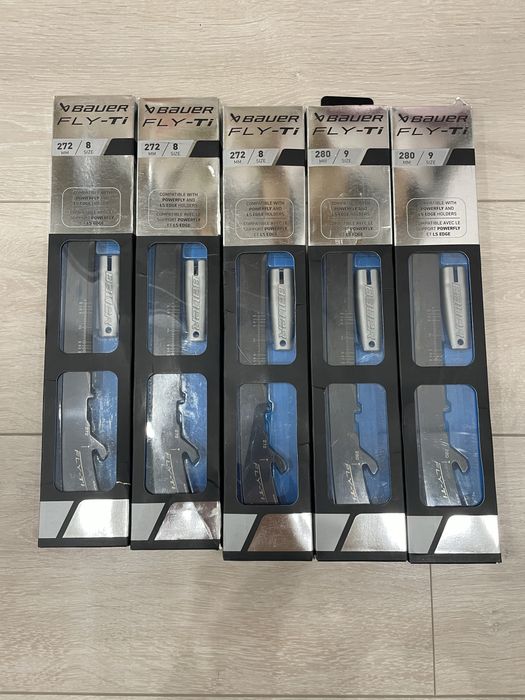 Леза та стакани для хокейних ковзанів