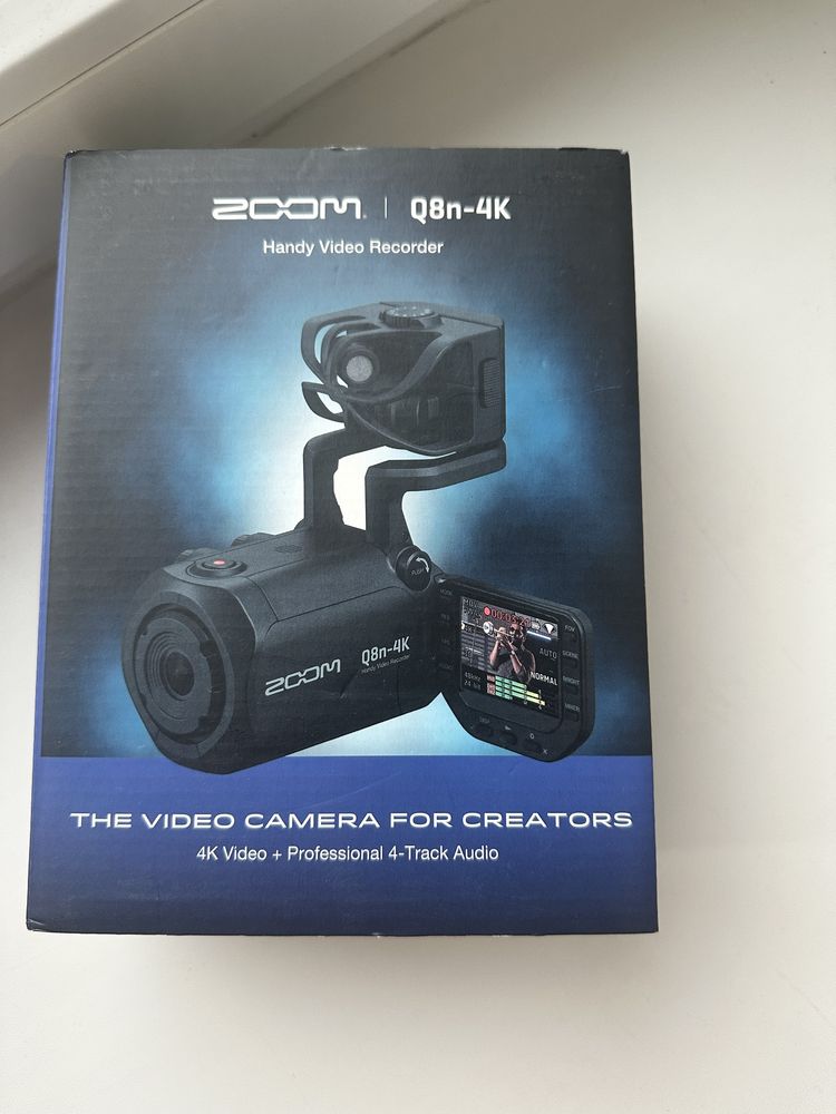 Портативний відеорекордер Zoom Q8n-4k